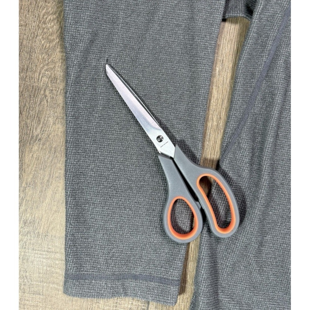 Y2K Nike ACG Shirt Mens Extra Large Gray Quarter Zip Pullover Waffle Long Sleeve - Picture 12 of 12